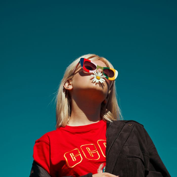 Fashion eyewear editorial
